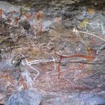 Rock art Kakadu Australia