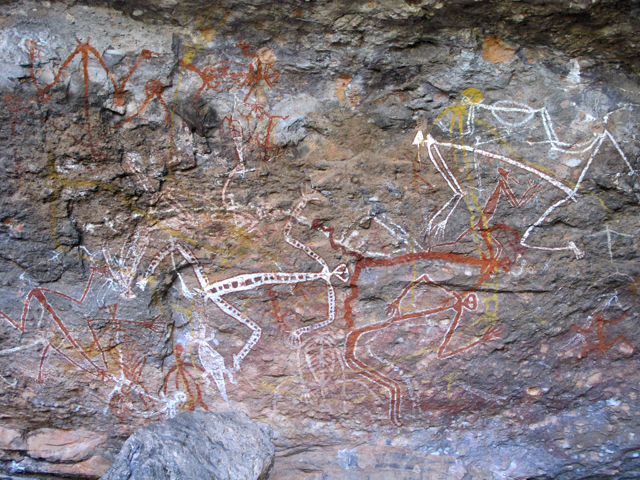 Rock art Kakadu Aboriginal