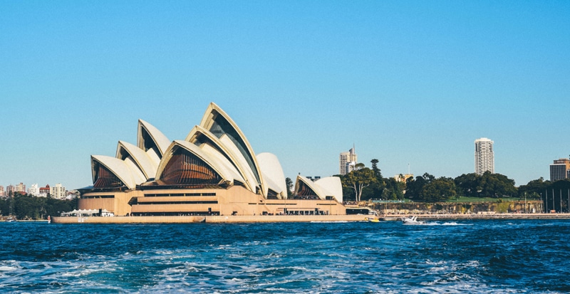 sydney opera cote est australie