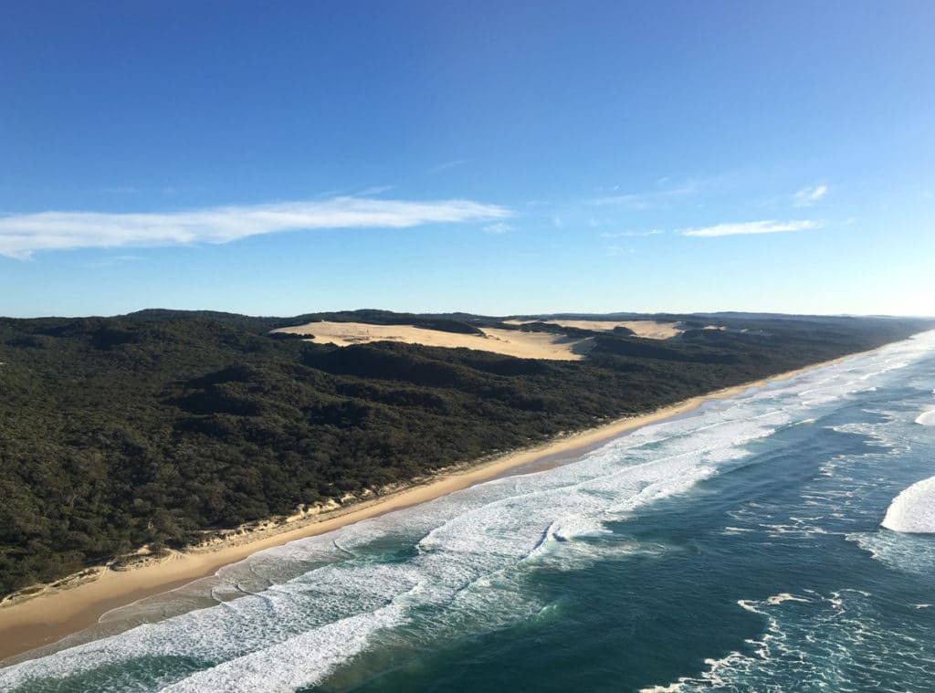 Fraser Island (K'gari) in Australien 