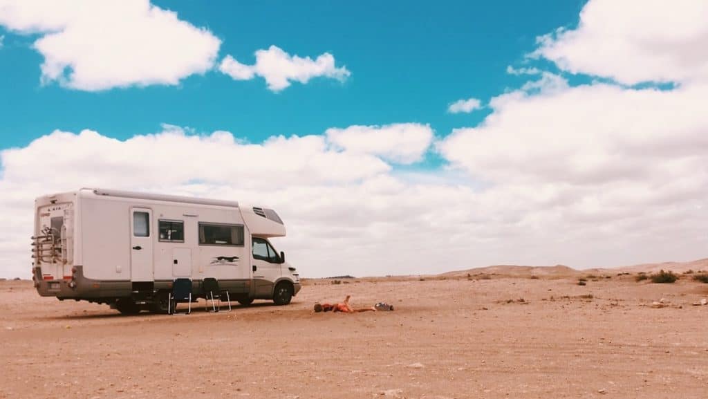 Photo d'un camping car familial loué via le comparateur de motorhome republic sur le site d'Australie Guide backpackers pour l'Australie