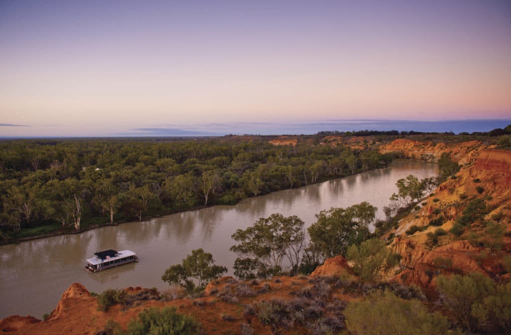 Croisiere sur la murray river en Australie du Sud