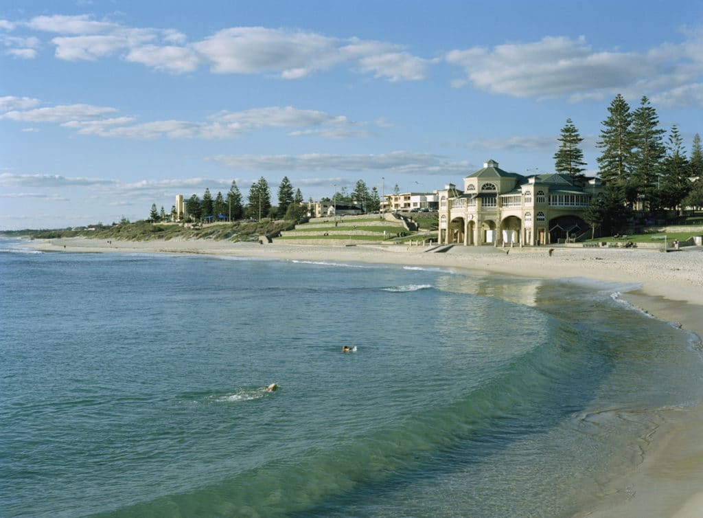 les plages a Perth