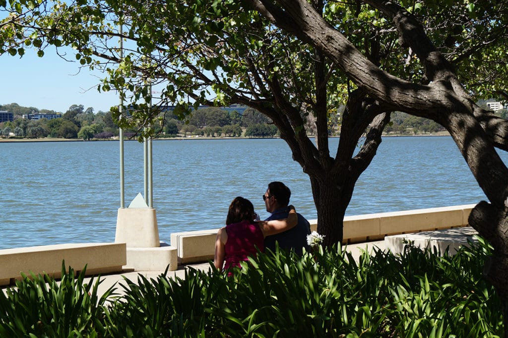Lac Griffin Canberra Australie