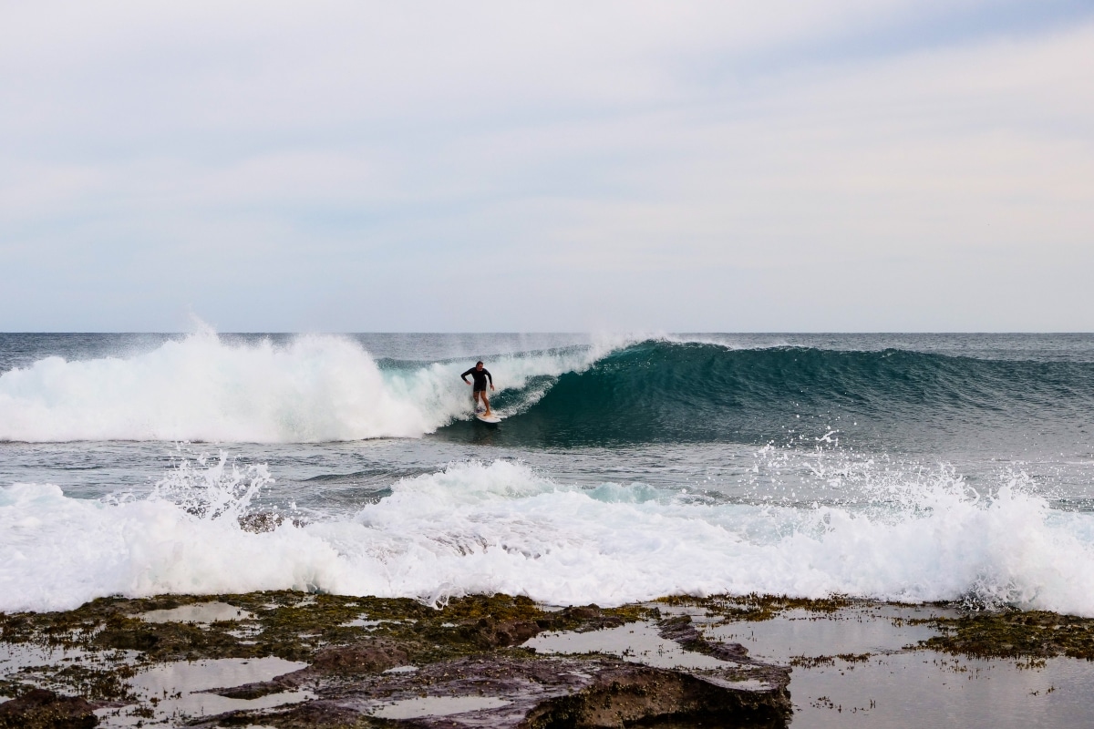 Surfeur à Margaret River - Côte Ouest Australie