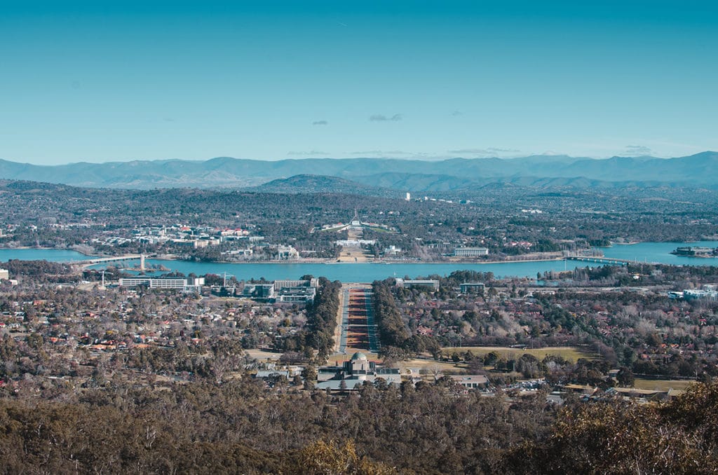 visiter canberra se loger