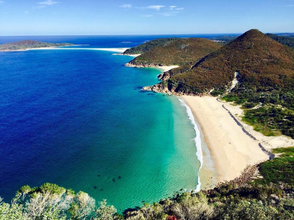 Tomaree Head Summit - Port Stephens - Road trip in Australien.