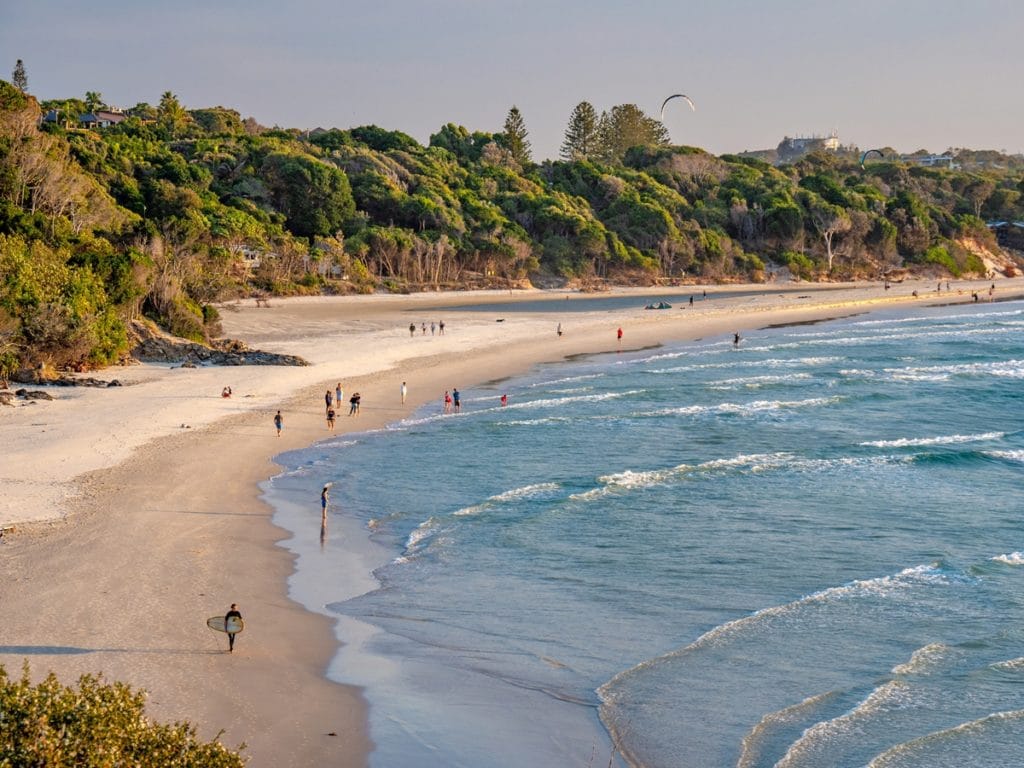 Byron Bay strand Australien