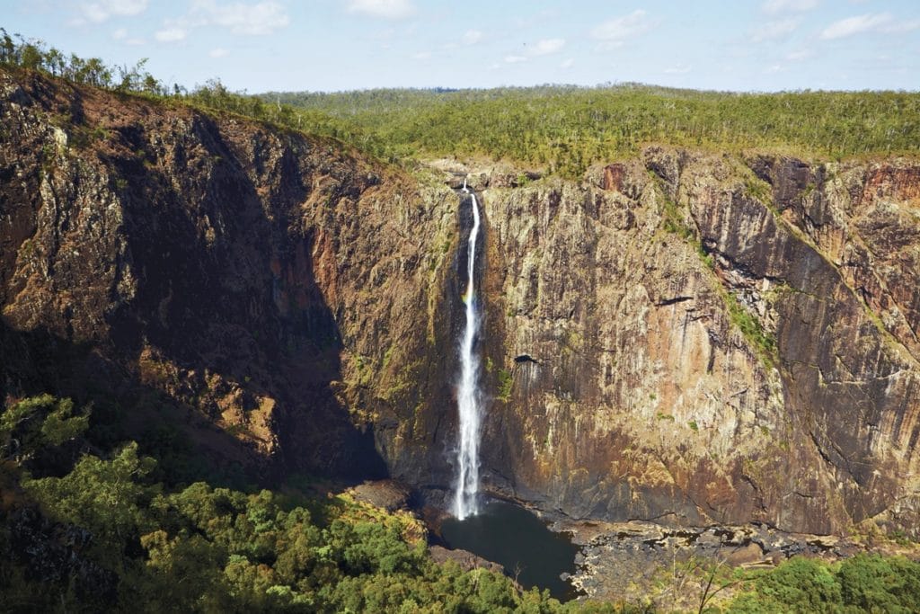 Wallaman falls Queensland in Australien.