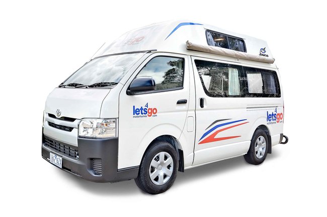 image d'un van hi-top en Australie 