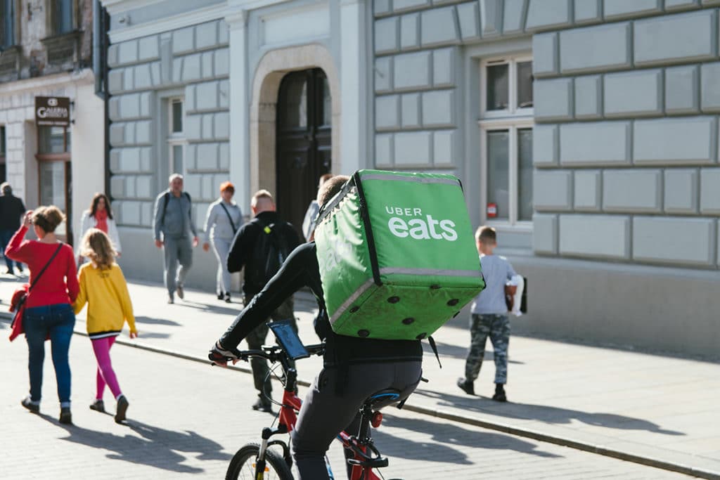 uber eats australie l’équipement