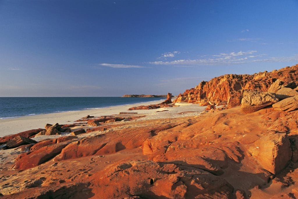 broome western australia itinéraire côte ouest