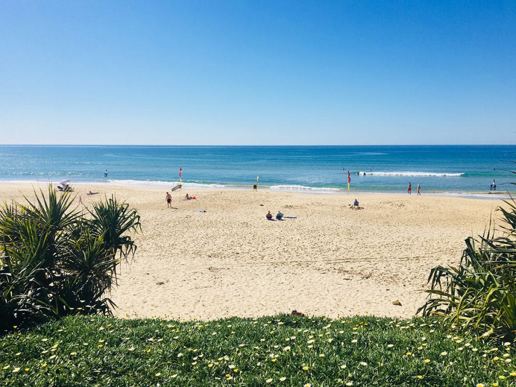 Noosa Heads strand in Australien 
