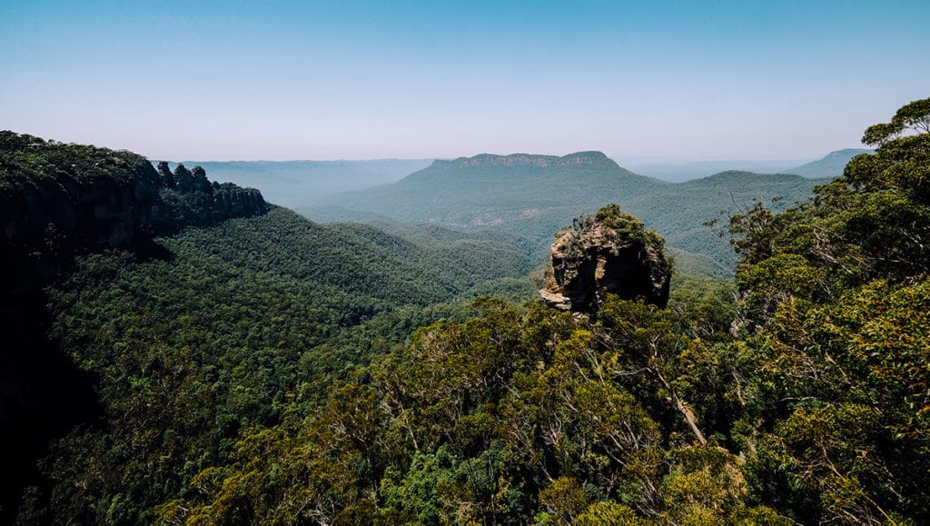 Blue Mountains Nationalpark in Australien