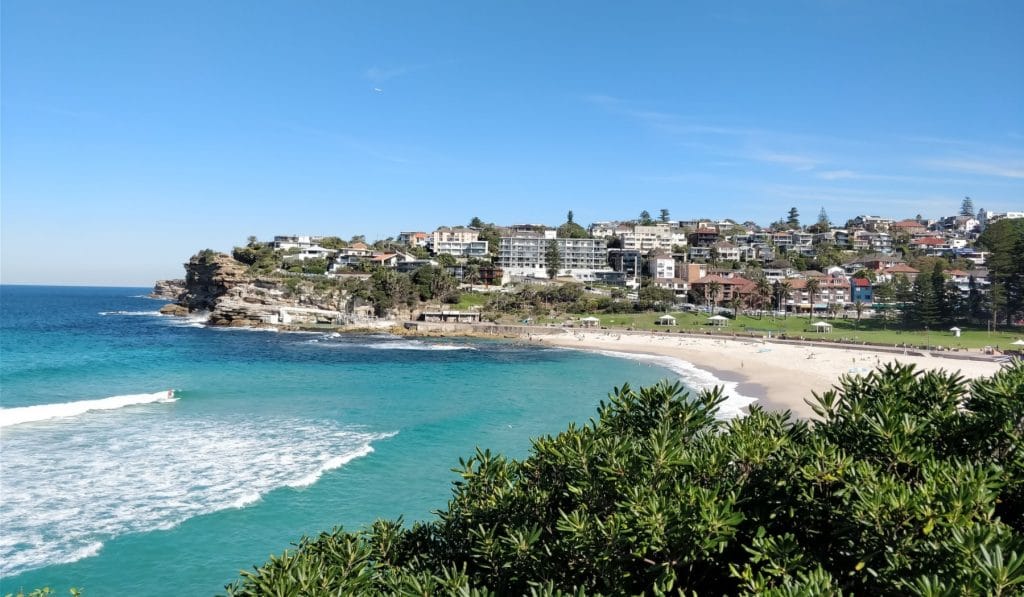 Coogee beach à Sydney