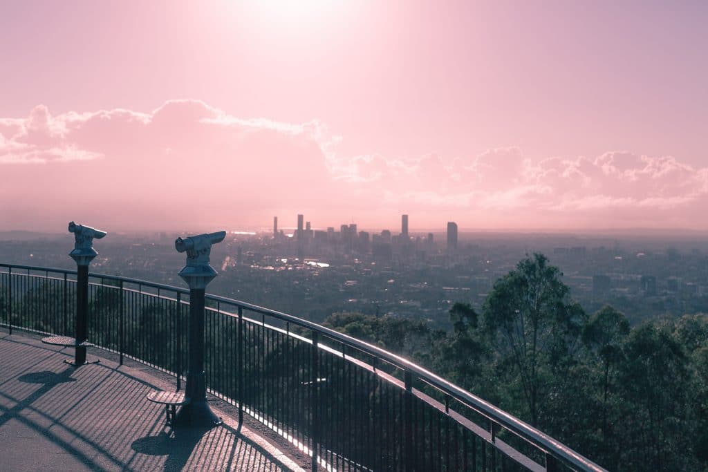 vue sur la ville de Brisbane