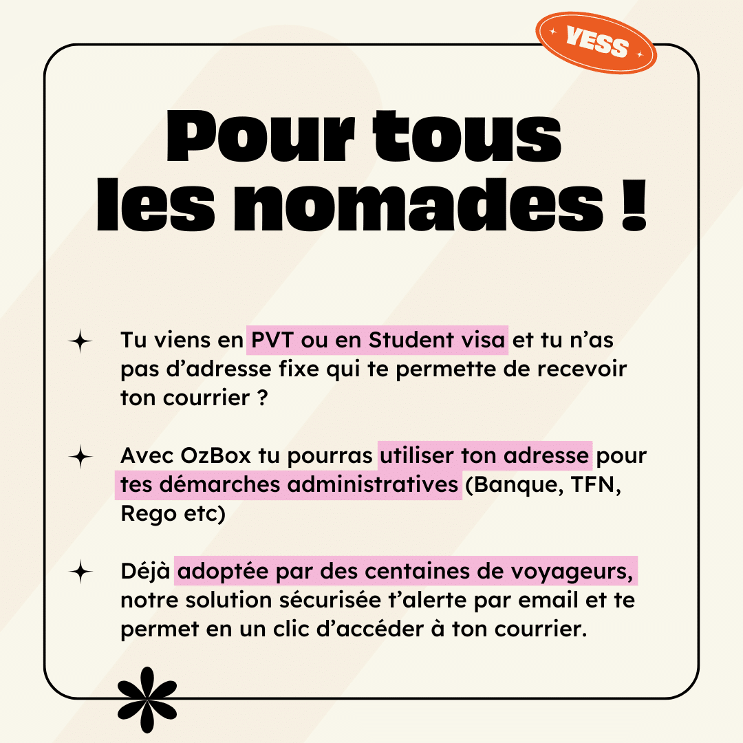 Ton adresse postale en Australie – Image 4