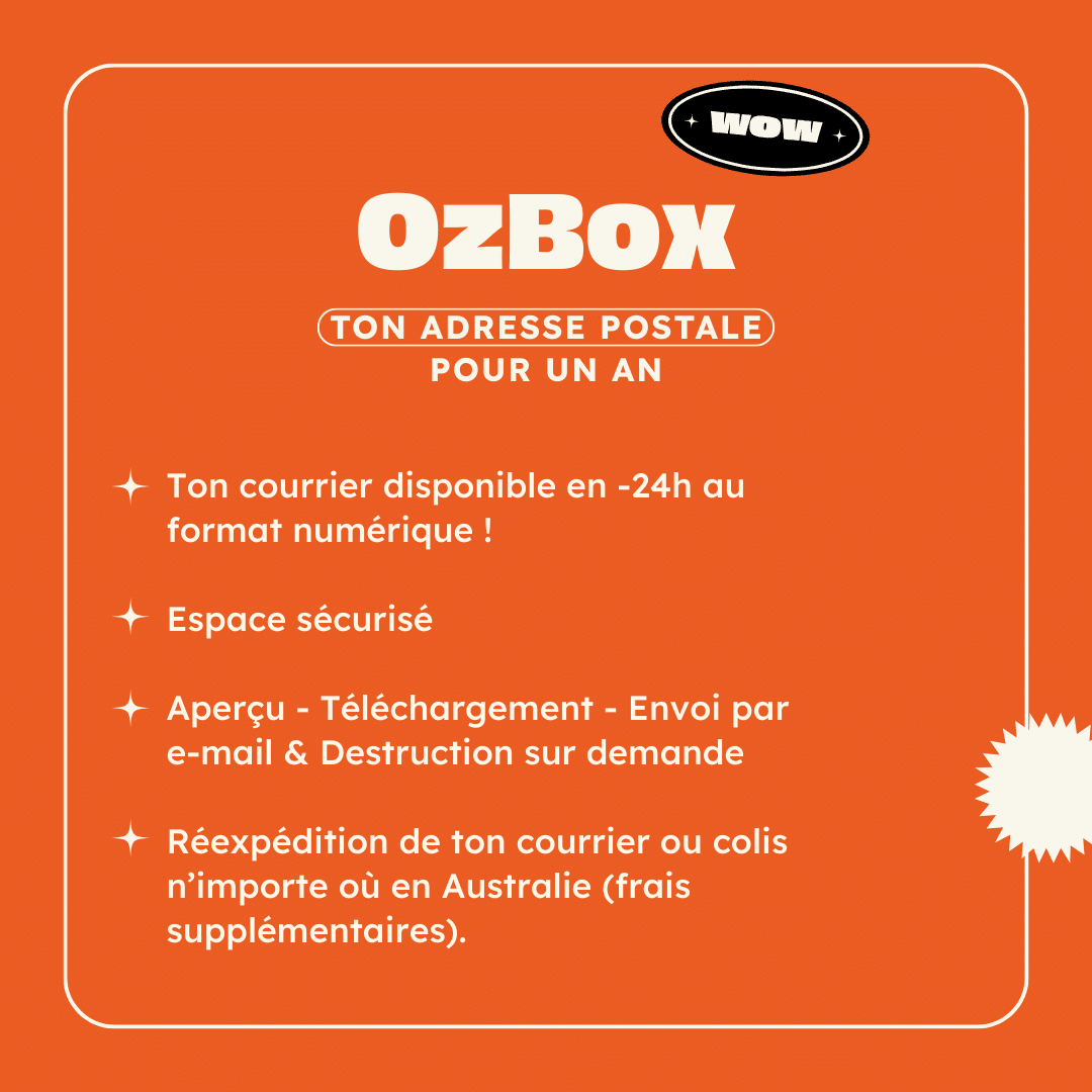 Ton adresse postale en Australie – Image 2