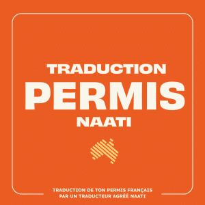 Traduction NAATI – Permis de conduire pour l’Australie